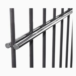 2D plotový panel antracit, výška 1030 mm, oko 50 × 200 mm – moderné oplotenie pre záhrady a rodinné domy