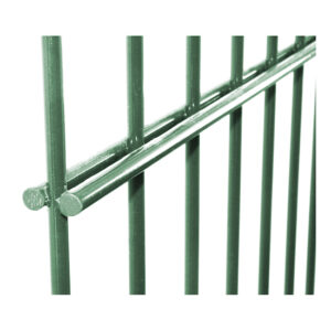 2D plotový panel zelený, výška 1630 mm, oko 50 × 200 mm – moderné oplotenie pre záhrady a rodinné domy