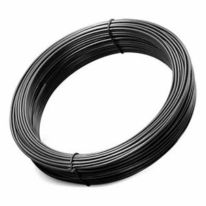 Napínací drôt ZN+PVC, antracit, 78 m