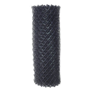 Štvorhranné pletivo ZN+PVC antracit 1000 mm, oko 55×55 mm, nízke plastové pletivo na plot, balenie 25 m – odolné záhradné pletivo na oplotenie domu, záhrady a pozemku