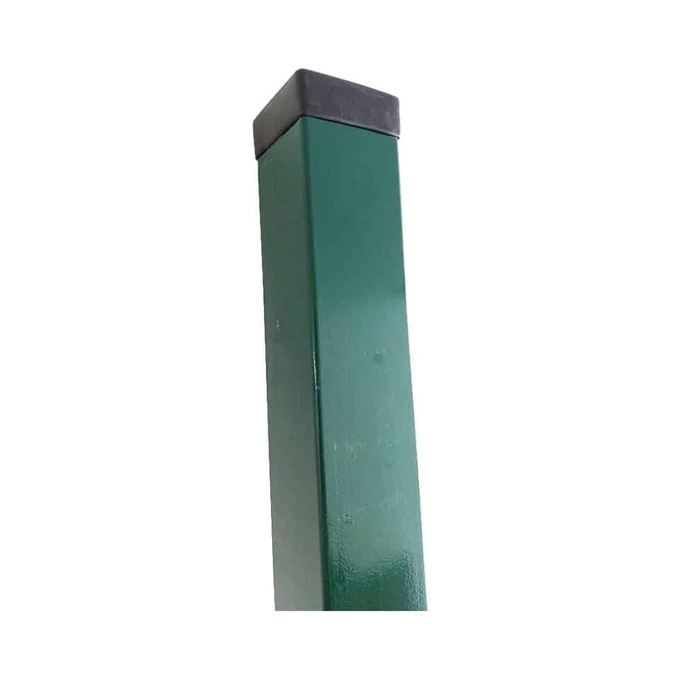 Stĺpik hranatý 60 x 60 mm, výška 2600,2400,2200,2000,1750,1500 mm, zelený