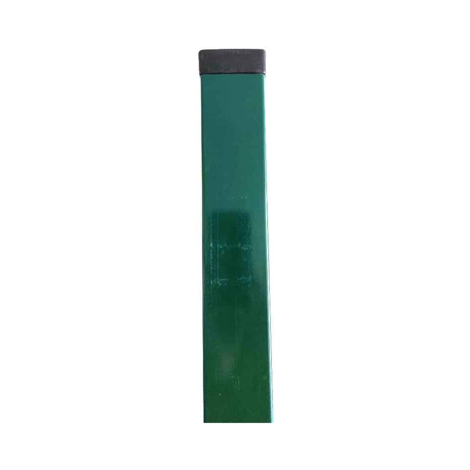 Stĺpik hranatý 60 x 60 mm, výška 2600,2400,2200,2000,1750,1500 mm, zelený