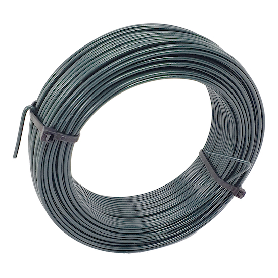 Viazací drôt ZN+PVC, antracit, 50 m