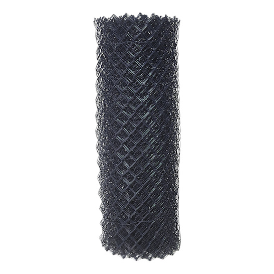 Štvorhranné pletivo ZN+PVC antracit 1500 mm, oko 55×55 mm, moderné záhradné pletivo na plot, balenie 25 m – pevné a odolné pletivo s PVC povrchom na oplotenie domu a záhrady
