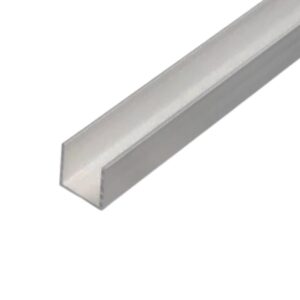 Joklový profil v tvare U 25x25x2,0 mm, dĺžka 3000 mm, pozinkovaný