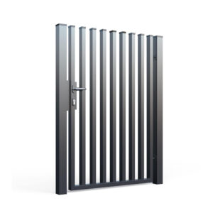 Jednokrídlová brána - SYSTÉM OMEGA 1290 x 1250 mm, antracit